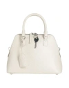 Maison Margiela Woman Handbag Light Grey Size - Soft Leather In Gray