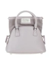 Maison Margiela Woman Handbag Lilac Size - Soft Leather, Textile Fibers In Purple
