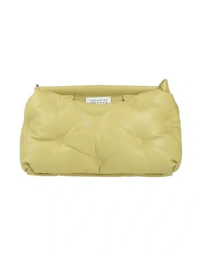 Maison Margiela Woman Handbag Lime Green Size - Ovine Leather