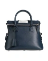 Maison Margiela Woman Handbag Midnight Blue Size - Goat Skin, Cow Leather, Brass, Zinc, Aluminum