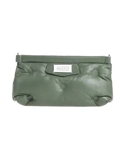 Maison Margiela Woman Handbag Military Green Size - Soft Leather