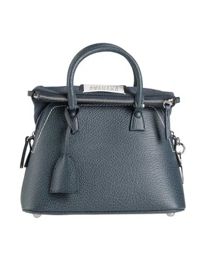 Maison Margiela Mini 5ac Classique Tote Bag In Navy