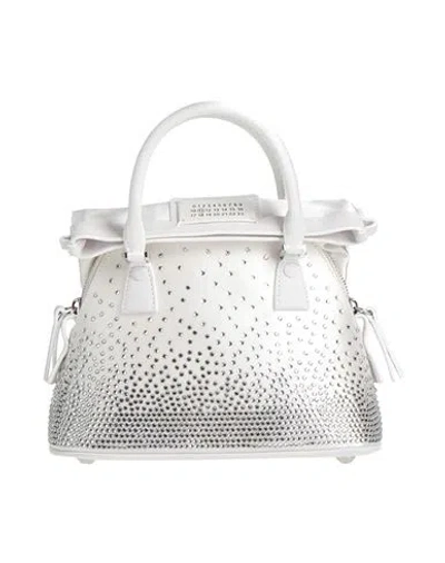 Maison Margiela Plain Colour Handbag In Red