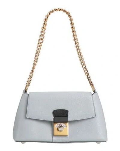 Maison Margiela Woman Handbag Pastel Blue Size - Goat Skin, Brass, Zinc, Aluminum, Copper