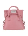 Maison Margiela Woman Handbag Pink Size - Goat Skin, Cow Leather, Brass, Zinc, Aluminum