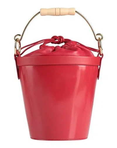 Maison Margiela Woman Handbag Red Size - Leather