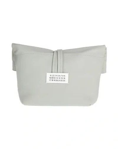 Maison Margiela Woman Handbag Sage Green Size - Leather