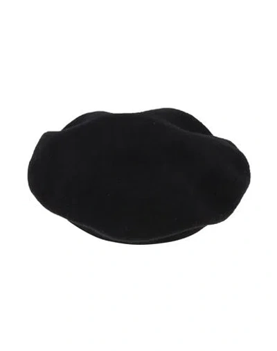 Maison Margiela Woman Hat Black Size S Wool In Black
