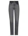 Maison Margiela Woman Jeans Black Size 28 Cotton In Black