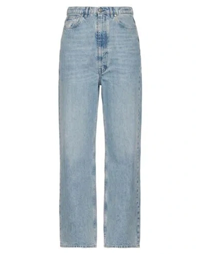 Maison Margiela Woman Jeans Blue Size 26 Cotton