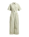 Maison Margiela Solid Color Jumpsuits In Green