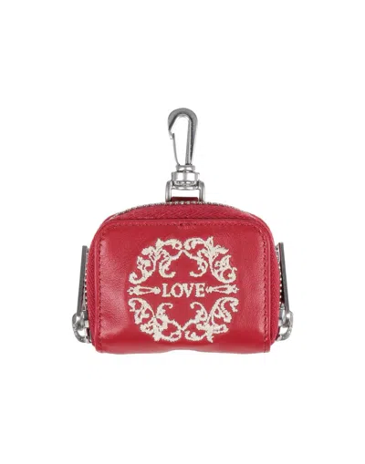 Maison Margiela Key Rings In Red
