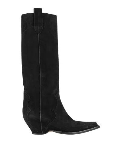 Maison Margiela Knee Boots In Black