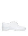 Maison Margiela Lace-up Shoes In White