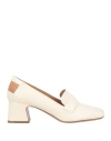 Maison Margiela Woman Loafers Off White Size 8 Leather