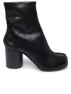 MAISON MARGIELA MAISON MARGIELA WOMAN MAISON MARGIELA LEATHER TABI ANKLE BOOTS