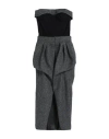 Maison Margiela Woman Midi Dress Black Size 8 Wool