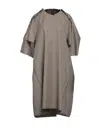Maison Margiela Midi Dresses In Beige