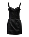 Maison Margiela Stitching Corset Dress Adjustable Straps In Black