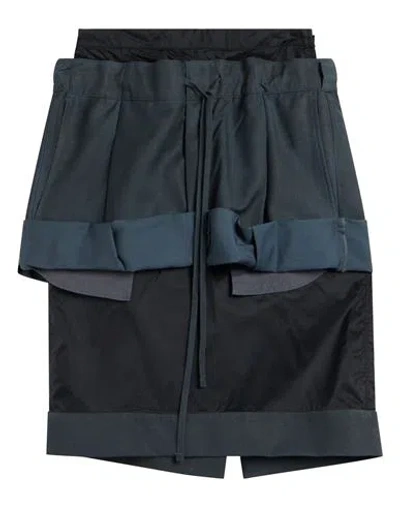 Maison Margiela Woman Mini Skirt Grey Size 4 Mohair Wool, Wool, Polyamide