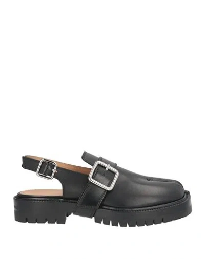 Maison Margiela Woman Mules & Clogs Black Size 7 Leather