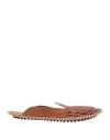Maison Margiela Woman Mules & Clogs Tan Size 8 Soft Leather In Brown