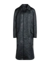 Maison Margiela Woman Overcoat & Trench Coat Black Size 2 Polyester In Multi