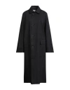 Maison Margiela Woman Overcoat & Trench Coat Black Size 6 Cotton, Polyurethane In Black