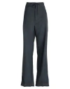 Maison Margiela Woman Pants Lead Size 6 Mohair Wool, Wool