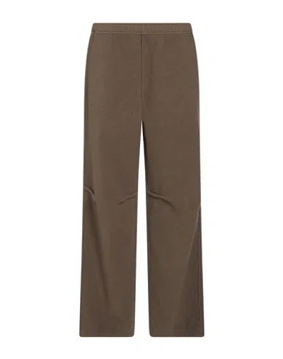 Maison Margiela Woman Pants Taupe Size L Polyester In Brown
