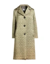 Maison Margiela Woman Puffer Sage Green Size 10 Acetate, Viscose