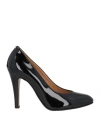 Maison Margiela Woman Pumps Black Size 11 Soft Leather