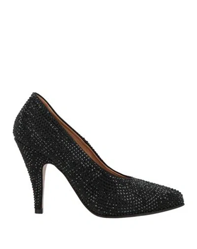 Maison Margiela Tabi 110mm Rhinestone-embellished Pumps In Black