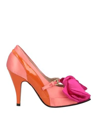 Maison Margiela Tabi Monster 110mm Bow Pumps In Pink