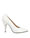 Maison Margiela Pump With Destroyed Effect In White