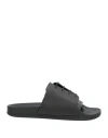Maison Margiela Woman Sandals Black Size 8 Synthetisches Material