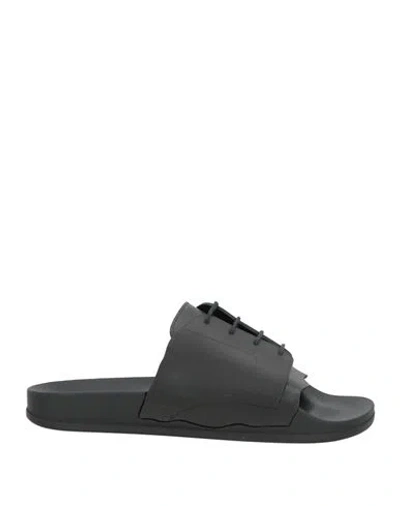 Maison Margiela Woman Sandals Black Size 8 Synthetisches Material