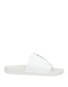 Maison Margiela Woman Sandals White Size 8 Synthetisches Material