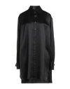 Maison Margiela Woman Shirt Black Size 4 Silk In Black