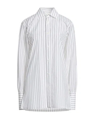 Maison Margiela Woman Shirt White Size 6 Cotton