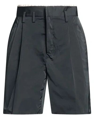 Maison Margiela Woman Shorts & Bermuda Shorts Black Size 4 Polyester