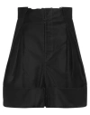 Maison Margiela Woman Shorts & Bermuda Shorts Black Size 6 Cotton In Black