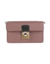 Maison Margiela Woman Cross-body Bag Antique Rose Size - Leather, Textile Fibers In Pink