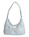 Maison Margiela Woman Shoulder Bag Grey Size - Ovine Leather, Cow Leather, Brass, Zinc In Gray