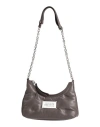 Maison Margiela Woman Shoulder Bag Lead Size - Ovine Leather