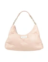 Maison Margiela Woman Shoulder Bag Light Pink Size - Ovine Leather