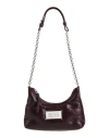 Maison Margiela Glam Slam Leather Mini Bag In Red