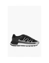 Maison Margiela Mm22 Lace-up Sneakers With Two-toned Detail In Black