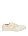 Maison Margiela Inside Out Canvas Low-top Sneakers In White