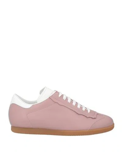 Maison Margiela Woman Sneakers Pink Size 7 Leather